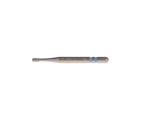 Two Striper Operative Diamond Burs, FG, Round, 330, 0.9 mm, Medium, Blue, 5/Pk, 2013261