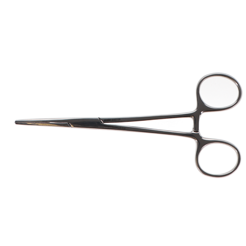 Hemostat, Straight, Stainless Steel, 5-1/2", 1/Pk, 9065128