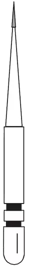 Two Striper MFS Finishing Diamond Burs, FG, Interproximal Trimmer, 201, 0.6 mm, MF2, Pink, 5/Pk, 2015854