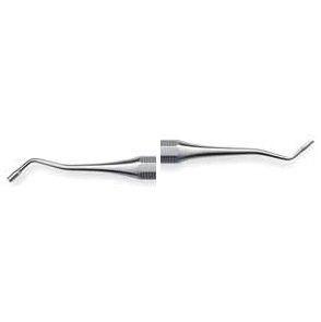 Plugger, Marquette, Serrated, Double-End, Octagonal Handle, # 2, 1/Pk, 1003783