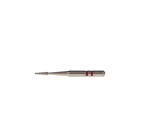 Two Striper Diamond Burs, FGSS, Interproximal Trimmer, 201.3 S, 0.8 mm, Fine, Red, 5/Pk, 2015927