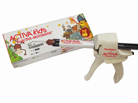 ACTIVA BioActive Kids Restorative, Value Refill, Pedo Shade, 1/Pk, VK2P