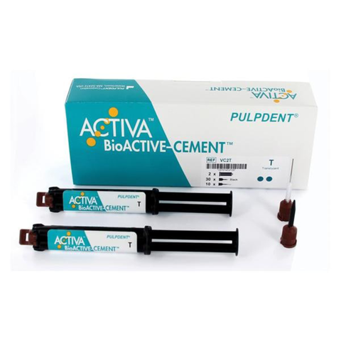 ACTIVA BioActive Cement, Value Pack, Translucent, 2/Pk, VC2T