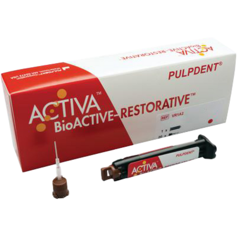 Activa BioActive Composite Resin Restorative, Dual-Cure, Syringe Refill, 5 ml, Universal Viscosity, A3.5, 1/Pk, VR1-A35