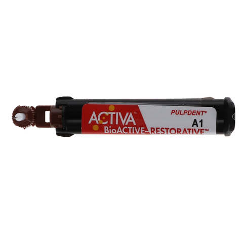 Activa BioActive Composite Resin Restorative Dual-Cure Syringe Value Refill, VR2A1, Cosmetic Dentistry, Glass Ionomer Restoratives