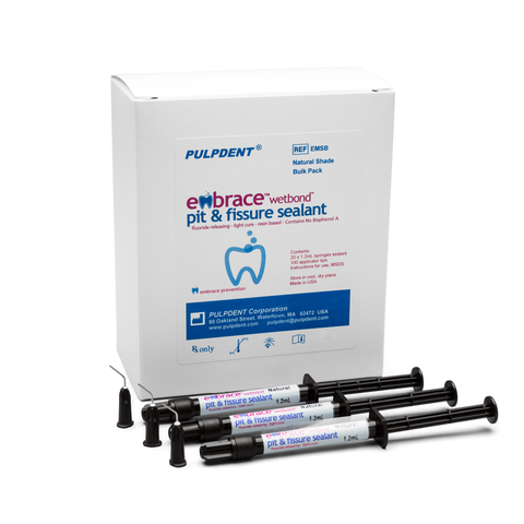 Embrace WetBond Pit & Fissure Sealant, 1.2 ml, Natural Shade, 20/Pk, EMSB