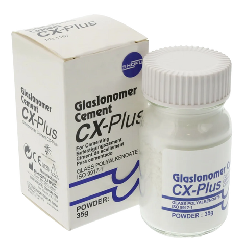 CX-Plus Glaslonomer Cement, Powder Refill, 35 g, 1/Pk, 1167