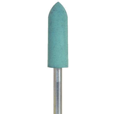 SuperGreenie Polishers, Super-Polishing, HP, Pointed Cylinder, # 050 (PC2), Green/Yellow, 12/Pk, 0278