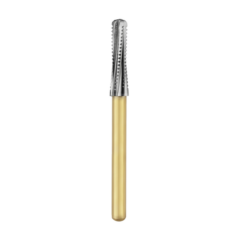 Great White Ultra Series Carbide Burs, FG, Round End Taper, # 856-020, 5/Pk, 18189-5