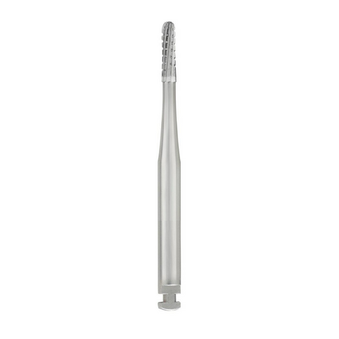 Standard Operative Carbide Burs, FG, Straight Round End Cross Cut Fissure, # 1556, 10/Pk, 15020