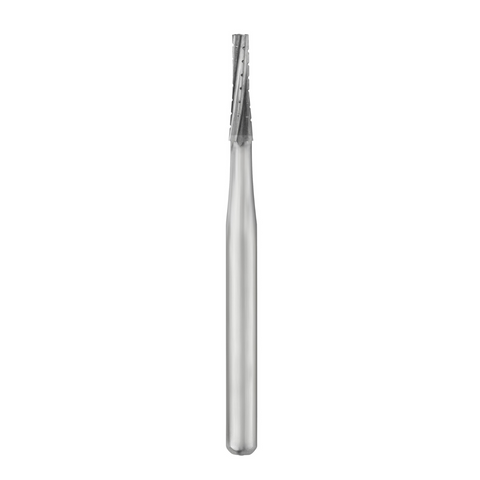 Standard Operative Carbide Burs, FG, Long Taper Flat End Cross Cut, # 701L, 10/Pk, 15036