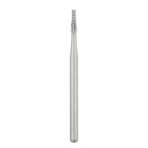 Standard Operative Carbide Burs, HP, Taper Flat End Cross Cut Fissure, # 702, 100/Pk, 12702