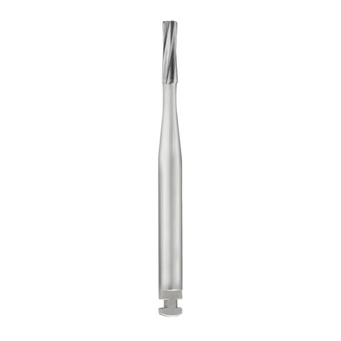 Standard Operatory Carbide Bur, RA, Straight Flat End Plain Fissure, # 57, 10/Pk, 14761