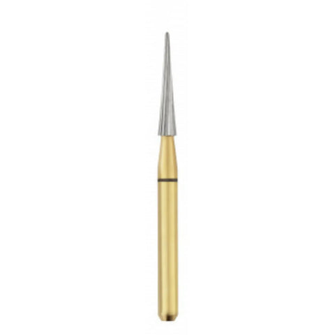 Safe End Series 10-Blade Carbide Burs FG Needle Point End, 16009-5, Burs & Diamonds, Trimming and Finishing Burs