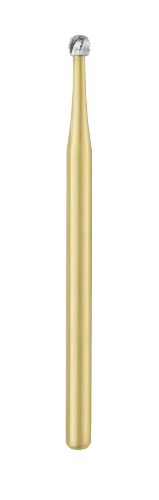 Great White Gold Series Carbide Burs, FGSL, Round, # 4R, 5/Pk, 18205-5