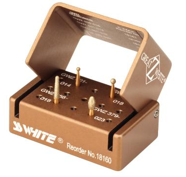 Great White Z Diamond Burs, FG, Introductory Kit, 1/Pk, 18160