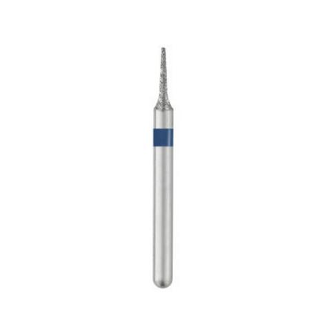 Piranha Diamond Single-Use Burs, FG, Mosquito Nose, # 392-016, 1.6 mm, Medium, Blue, 25/Pk, 392-016M