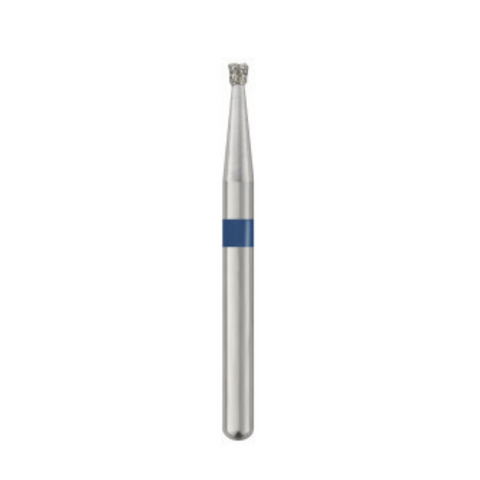 Piranha Diamond Single-Use Burs, FG, Inverted Cone, # 805-010, 1.0 mm, Medium, Blue, 25/Pk, 805-010M