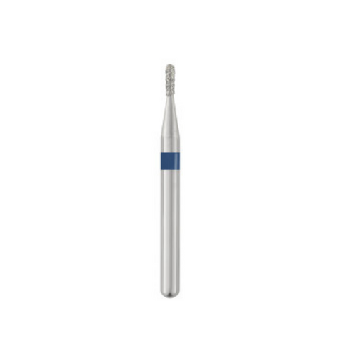 Piranha Diamond Single-Use Burs, FG, Pear, # 830-008, 0.8 mm, Medium, Blue, 25/Pk, 830-008M