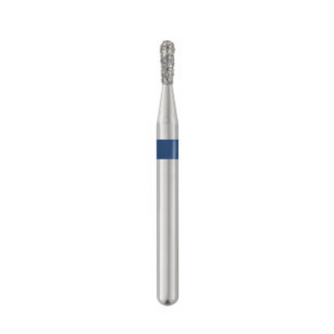 Piranha Diamond Single-Use Burs, FG, Pear, # 830-012, 1.2 mm, Medium, Blue, 25/Pk, 830-012M