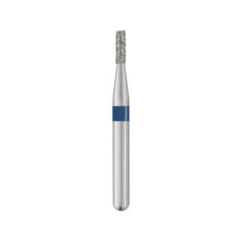 Piranha Diamond Single-Use Burs, FGSS, Flat End Cylinder, # 835-010, 1.0 mm, Medium, Blue, 25/Pk, 835-010M-S