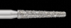 Piranha Diamond Single-Use Burs, FG, Modified Flat End Taper, # 847KR-016, 1.6 mm, Fine, Red, 25/Pk, 847KR-016F