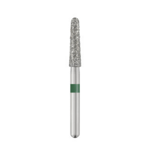 Piranha Diamond Burs FGSS Round End Taper, 856-021C-S, Burs & Diamonds, Dental Diamonds