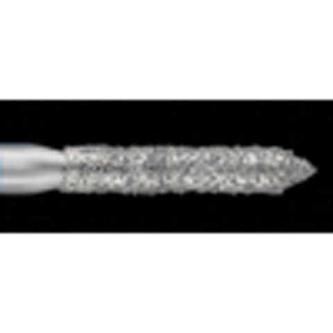 Piranha Diamond Single-Use Burs, FG, Beveled Cylinder, # 885-016, 1.6 mm, Coarse, Green, 25/Pk, 885-016C