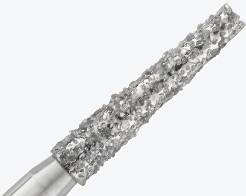 Revelation Diamond Burs, FG, Flat End Cone, 847-018C, 1.8 mm, Coarse, Green, 5/Pk, 91057-5