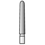 Revelation Diamond Burs, FG, Round End Cone, 854-021C, 2.1 mm, Coarse, Green, 5/Pk, 91066-5