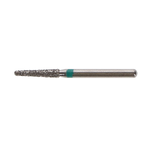 Revelation Diamond Burs, FG, Round End Cone, 856-016C, 1.6 mm, Coarse, Green, 5/Pk, 91069-5