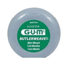 Gum ButlerWeave Floss, Waxed, 4 yd, 144/Pk, 1115PQA