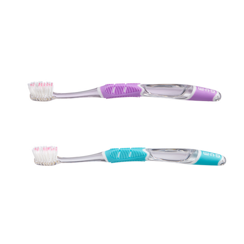 GUM Technique Deep Clean Toothbrush. Sensitive, Compact, 12/Box, 527PGS