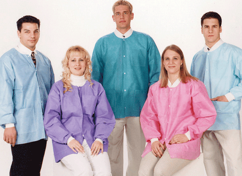 Extra-Safe Jackets Ceil Blue XL 10/Pk, 3630CBXL