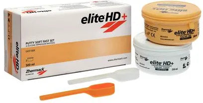 Elite HD Impression Material + Soft Putty, Econo Pack, Fast Set, 4 x 450 ml, 2/Pk, C203012