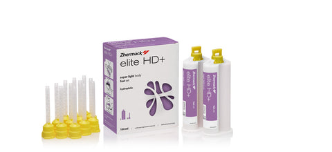Elite HD Impression Material + Super Light Body, Fast Set, 50 ml, 2/Pk, C203050