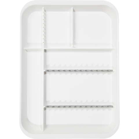 B-Lok Divided Setup Tray, White, 1/Pk, 20Z451A