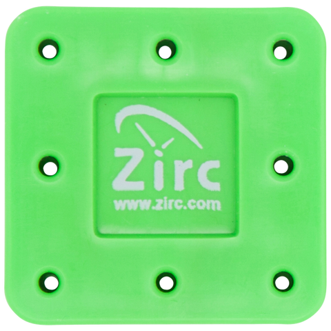 Magnetic Bur Block, 8-Hole, Neon Green, 1/Pk, 50Z400P