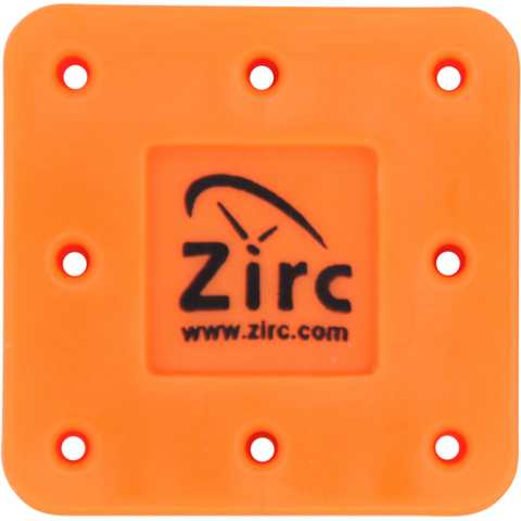 Magnetic Bur Block, 8-Hole, Neon Orange, 1/Pk, 50Z400Q