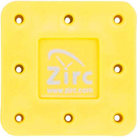 Magnetic Bur Block, 8-Hole, Neon Yellow, 1/Pk, 50Z400O