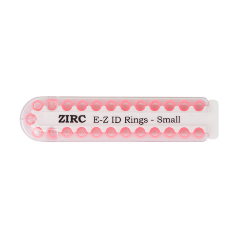 E-Z ID Instrument Rings, Small, Neon Pink, 25/Pk, 70Z100S