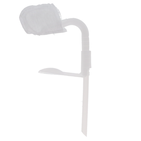 Lingua-Fix Disposable Saliva Ejectors, Plastic, White, Bulk, 50/Pk, 50Z953