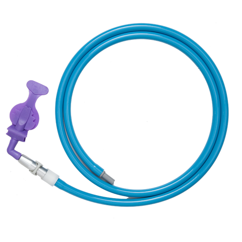 Mr. Thirsty One-Step Tongue Shield, Adult, Medium/Large, Refill Pack, Blue, 100/Pk, 50Z986LG-B