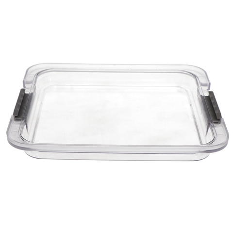 Procedure Tubs Safe-Lok Covers, Clear, 1/Pk, 20Z459