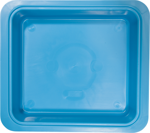 Procedure Tubs, Vibrant Blue, 1/Pk, 20Z463N