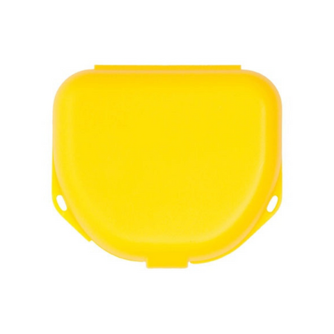 Retainer Box, 1", Neon Yellow, 12/Pk, 25R500O