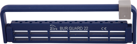 Steri-Bur Guard Plastic Bur Block, 22-Hole, Midnight Blue, 1/Pk, 50Z410T