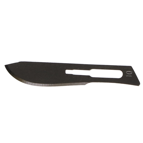 Glassvan, Sterile, Surgical Blades, Carbon Steel, # 10, 100/Pk, SU317