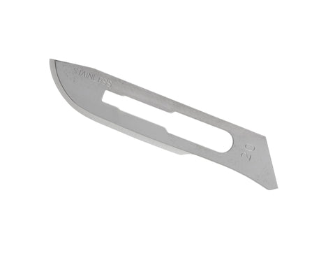 Glassvan, Sterile, Surgical Blades, Carbon Steel, # 20, 100/Pk, SU318