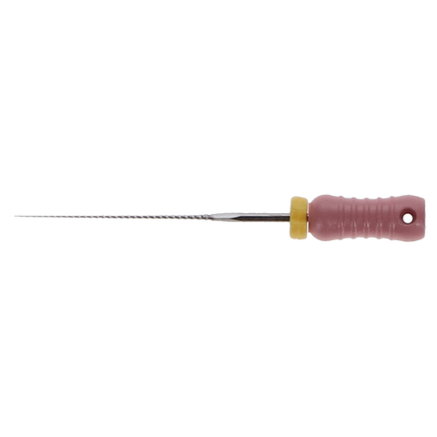 Stainless Steel C-Files, 25 mm, # 06, Pink, 6/Pk, 670994